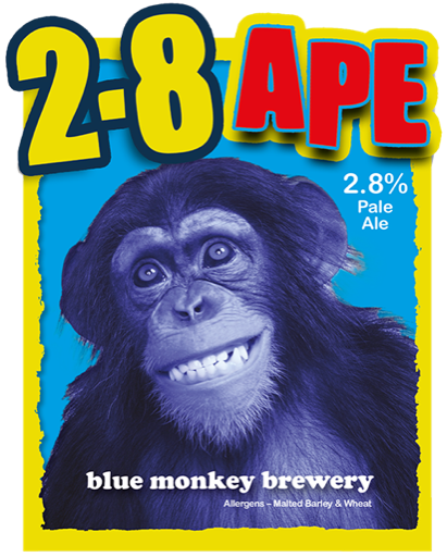 Blue Monkey 2.8 Ape bottle