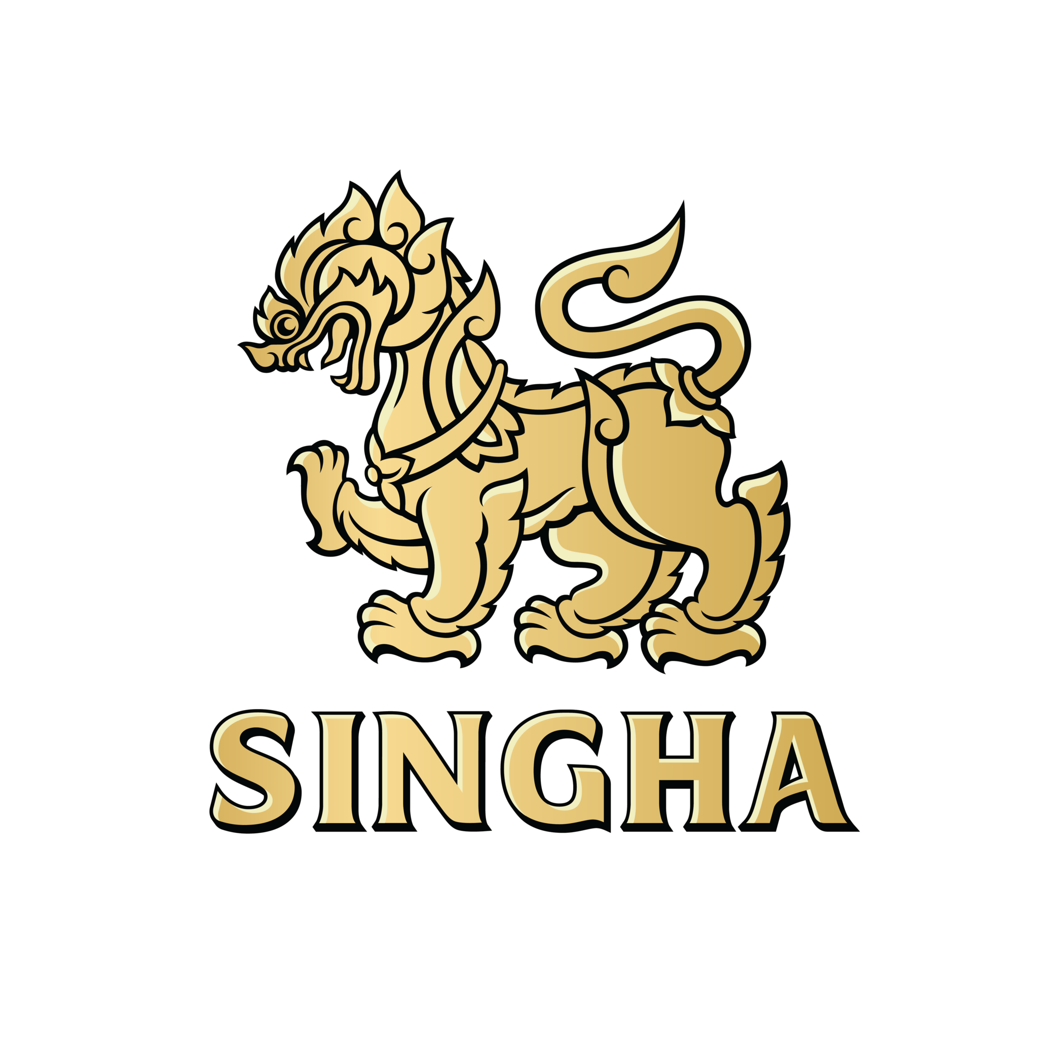 Singha Singha Lager bottle